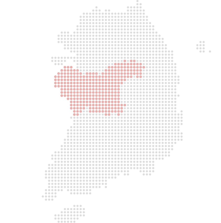 지도 CHUNGCHEONG 이미지