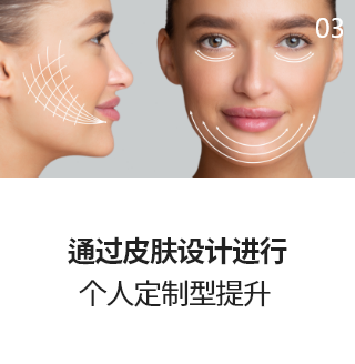 通过皮肤设计进行 个人定制型提升
