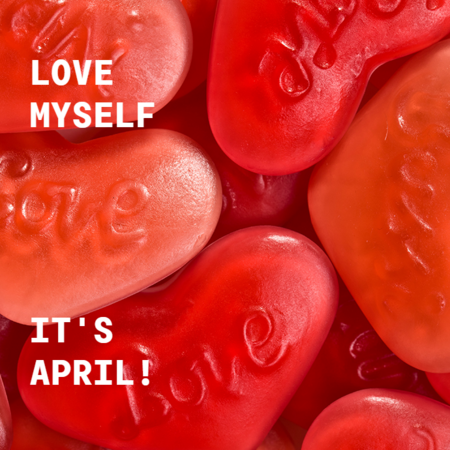 4월에는 나를 더 사랑하기로 해♥